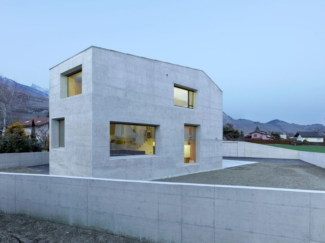 Haus 1 Sichtbeton